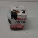 GoodCook 4-Cup Meal Prep Bowls Set with Lids and Dressing Cup, Microwavable Food Storage Containers for Meal Prepping, Set of 10, Black