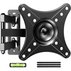 IWORKBOARD Full Motion TV Monitor Wall Mount Bracket for Most 13-32 Inch LED LCD Flat Curved Screen, 360° Rotation Swivel Tilt Extension,Adjustable Articulating Arms, Max VESA 100x100mm up to 33lbs IWORKBOARD Full Motion TV Monitor Wall Mount Bracket for Most 13-32 Inch LED LCD Flat Curved Screen, 360° Rotation Swivel Tilt Extension,Adjustable Articulating Arms, Max VESA 100x100mm up to 33lbs