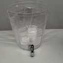 Creativeware 3-Gallon Beverage Dispenser- Poly Prop Beverage Dispenser, Clear