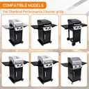 Grill Grates 18 Inch for Charbroil Performance 463625219 463625217 463673519, Grill Grates Replacement for Char-Broil 463673017 463673517, Replacement Parts for G470-0003-W1 G470-0002-W1, 2 Packs