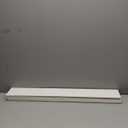 Luxdecor Real Wood Wall Planks - White Shiplap Boards 5" Peel and Stick - 10 Pieces, 12.5 Sq Ft