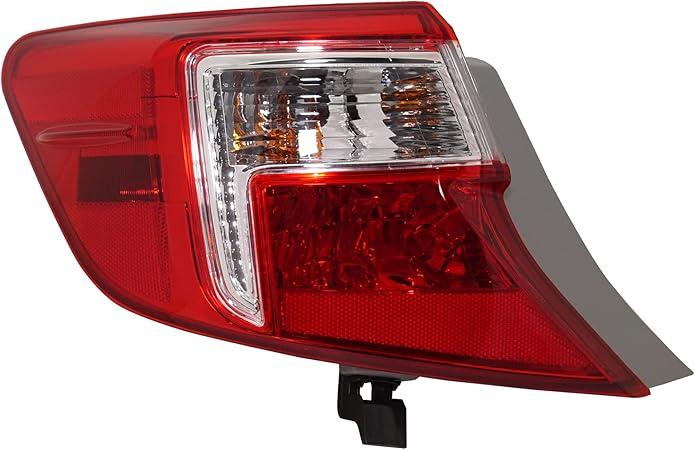 Garage-Pro Tail Light Compatible with Toyota Camry 2012-2014 Mounts on Body Halogen With bulb(s) Driver Side, Outer TO2804114