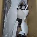 Reiga 52 Inch Smart White Ceiling Fan with Light and Remote, ETL Listed Quiet DC Motor 3 Blade Indoor Outdoor Ceiling Fans for Bedroom Living Room Patios