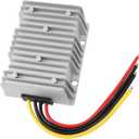 DROK Boost Buck Converter 9V-36V to 12V 20A 240W Aluminium Shell Waterproof Auto Step Up Down Voltage Regulator 12V Volt Transformer for Car Audio Solar Power System LCD Television LED Display Screen