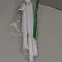 White Tension Curtain Rod for Windows 28 to 48 inch, Adjustable Expandable Pressure Spring Curtain Rod No Drilling, 7/8" Curtain Rod for Bedroom Doorway Closet Door