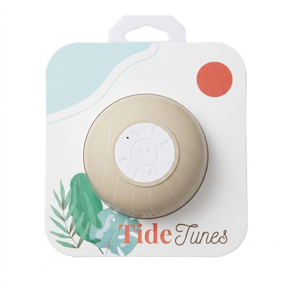 Seashell Bluetooth Speaker White 2 Pack