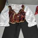 Spooktacular Creations Halloween Gothic Vampire Costume Kids, Deluxe Halloween Vampire Costumes for Dress Up, Role Play S