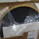 Delma Full Length Mirror, Large Floor Mirror for Wall, Bedroom, Bathroom, Living Room with Aluminium Frame (Stand, Arch 56x15-Gold)