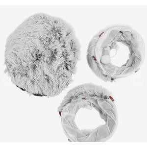 Cat Tunnel Bed Soft Plush Washable Multifunctional Folding Round Pet Tube Toy for Indoor Cats