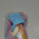 AGPTEK Full Long Curly Wavy Rainbow Hair Wig, Heat Resistant Wig for Music Festival, Theme Parties, Wedding, Concerts, Dating, Cosplay & More