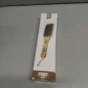 Glass Foot File for Callus Removal, Foot Scrubber for Dead Skin, for Smooth, Silky Feet, with Anti-Slip Handle