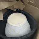 UPWOIGH 13.8in Ceramic Flower Vase with Handles