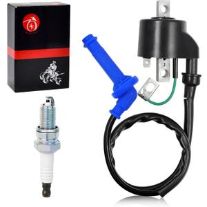 Ignition Coil and Spark Plug Wire Cap & Spark Plug For HONDA CRF 450 CRF 450R CRF 450X TRX 450 TRX 450R TRX 450ER 2002-2015 30500-HP1-003 30700-MEB-671 30500-MEB-671