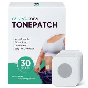 Rejuvacare TonePatch - The Official - Easy Daily Application, Tone Patches, Firming & Moisturizing for All Skin Types, Comfortable & Discreet Support