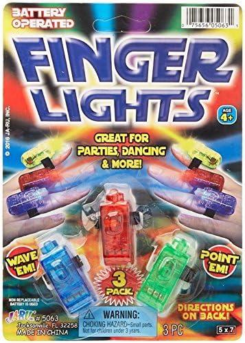 JaRu Finger Lights (Pack of 6)