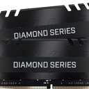 Memory Gamer heatsink Rise Mode USA Diamond Black 32gb (2X 16gb) 3200MHz CL16 1.35V Desktop DDR4
