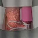 Nose Wax Kit Men, Cordless Mini Wax Warmer for Eyebrow Ear Hair Removal, Waxing Kit for Women Men with 100g Beads, 6 Applicators, 6 Nose Sticks, Storage Bag, Waxer Melter Machine for Home Travel Use (Pink)