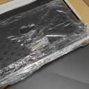 Chimney Cap 17" x 17", Chimney Cover, Bottom Installation Method Adjustable to Fit Outside Existing Clay Flue Tile Dimensions, Black