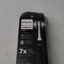 Philips Sonicare 4100 Rechargeable Electric Toothbrush, with Pressure Sensor, 2 Intensity Settings, SmarTimer and QuadPacer, 14-Day Battery Life, Black, Model HX3681/24