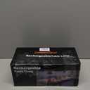 KDG 2 Pack Cordless Table Lamp, Portable LED Desk Lamp, 5000mAh Battery Operated, 3 Color Stepless Dimming Up, for Restaurant/Bedroom/Bars/Outdoor Party/Camping/Coffee Shop Night Light(White)