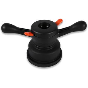 Wheel Balancer Tire Change Tool, Quick Release Wing Nut & Pressure Cup Hub Shaft Nut 40mm/ 38mm/ 36mm Wheel Balancer (Thread Diameter 40mm, Pitch 3mm)
