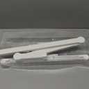 Micomlan Led Desk Lamp for Home Office, White Architect Desk Lamp with Clamp for Crafting, 24W Bright Rotatable Led Table Light Stepless Dimming Tempering Wide Computer Light with Atmosphere Lighting