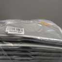 Yecaye 4 Pack Bed Sheet Organizers and Storage(King & Queen Size), Foldable Bed Sheet Organizer for Linen Closet, Bedding Storage Box with Window for Bedsheets, Duvet Cover and Pillowcase (Grey Green)