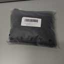 Women's Golf Pants with Deep Pockets Stretch 7/8 High Waisted Travel Pants Ankle Pants Casual (Black, XXL)