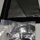 Henoyso 22 Pcs Velvet Jewelry Display Set Jewelry Display for Selling Necklace Stand Bracelet Holder T Shape Earring Stand (Black)