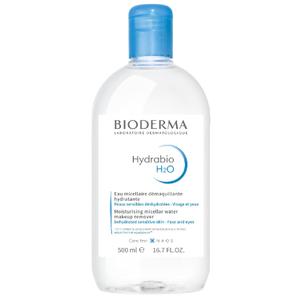Bioderma - Hydrabio H2O Micellar Water - Face Cleanser and Makeup Remover - Micellar Cleansing Water for Dehydrated Sensitive Skin (16.91 Fl Oz (Pack of 1))