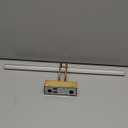 Picture Light,Picture Lights for Wall Cordless,20" Picture Lights with Timer and Dimmable,Battery Wall Lights for Display Gallery Painting Art Frame Portrait-Brass