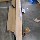 WPC Slat Wall Paneling,8-Pack 3D WPC Wood Wall Panels,Acoustic Wall Panels for Interior Wall Decor,Living Room,Bedroom,Oak,95 x 6 in