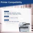 TN330 Toner Cartridge Replacement for Brother TN360 TN-360 TN-330 TN 330 to use with MFC-7340 HL-2140 DCP-7030 MFC-7840W MFC-7345DN HL-2170W (Black, 1-Pack)