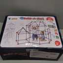 Toys for 4-8 Year Old Kids Boys: 180 Pcs Den Building Kit Fort Building Kits for Kids Gifts for 4 5 6 7 8 Years Old Girl Ages 4-6 Outdoor Play House Garden Built Playhouse Equipment