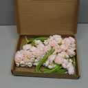 Waipfaru Ranunculus Artificial Flowers, 18Pcs 14In Fake Peonies Artificial Flowers, Pink Faux Flower for Vase Silk Flower Real Touch Faux Peony Bulk for DIY Wedding Bouquet Home Bridal Shower Decor