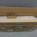 Apicizon 2 Tier End Table Set of 2, Small Side Table with Solid Wood Legs, Boho Bedside Table with Storage Shelf, Nightstand for Small Spaces, Bedroom, Living Room, Entryway, Light Natural