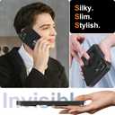 Compatible for Black-View Wave 8/Wave 8C/Oscal Flat 2/Oscal Flat 2C Phone Case, 360 Rotatable Ring Holder Kickstand/Stand Silicone TPU Silm Fit Shockproof Protective Cover Case - Black