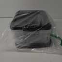 14 L Clear Storage Box with Black Lid, Plastic Stackable Container Organizer, Medium-14 Quart, 2 Packs