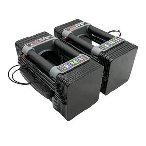 PowerBlock Elite EXP Adjustable Dumbbells, Sold in Pairs, Stage 1, 5-50 lb. Dumbbells, Durable Steel Build, Innovative Workout Equipment, All-in-One Dumbbells, Expandable with Expansion Kits