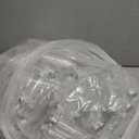 Tioncy 150 Pcs 50 ml Clear Plastic Test Tubes Gumball Tubes Plastic Vials with Caps Storage Containers for Plants, Beads Candy Powders Spices Storage Scientific Experiments Interest Cultivation