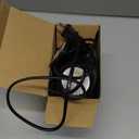 3000K/4000K/5000K Uplighting 3W LED Spotlight Indoor Plug-in with Memory Function Floor Spot Lights with Remote Control Dimmable Uplights Indoor for Plant/Picture/Artwork, 2 Pack (Black)