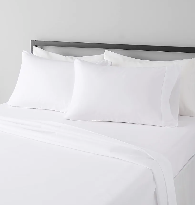 Duvet Set 3 PCs White Queen