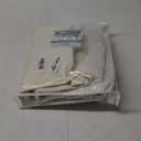 Turquoize Waterproof Armrest Covers for Chairs and Sofas Armrest Covers Couch Arm Covers for Sofa with Side Pocket Anti-Slip Furniture Protector Washable Armrest Slipcovers Set of 2, Beige (Double Diamond- Beige)