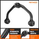 Front Suspension Upper Control Arms with Ball Joint Kit for Ford Ranger (RWD) Mazda B2300 B2500 B3000 B4000 (1-Piece Design with Coil Spring Front Suspension Only) -10pc