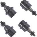 Upper Lower Ball Joint Kit 1420BJPACK Replacement for 2013-2022 Ram 3500 2014-2022 Ram 2500 4x4 Lower Ball Joints KR0351 Upper Ball Joints KR0316