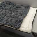 ZQFFB Pet Couch Cover Dogs Washable Non-Slip Couch Protector Pet Friendly Dog Mat for Couches and Sofas (27.6x59.06, Dark Gray)