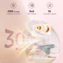 Momcozy Breast Pump Hands Free Upgraded Mobile Flow | M9, App Discreet Control with Personalized Multi-Modes & 15 Levels, Wearable Breast Pump 24mm, 2 Pack Gray