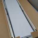 Mirror Full Length, Upgraded Body Wall Mirrors with Shatter-Proof Glass, Floor Standing, Hanging or Leaning, Tall Mirror with Stand Aluminum Alloy Frame for Bedroom (59"L x 16"W, Gold-rect)