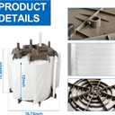 DEX2420DC Filter Element Cluster Assembly Compatible with Hayward 24 sq.ft. Pro-Grid Vertical D.E. Filter - DE2420