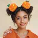 JBin Rich Women Girls Mouse Ears Hairband,Pumpkin Hair Accessories Glitter Halloween Headband